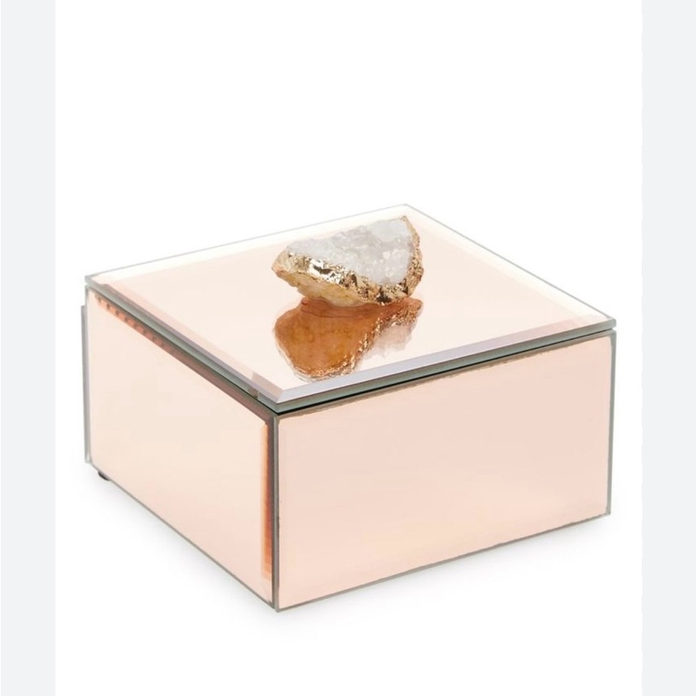 NEW IN BOX American Atelier Mirror Jewelry Box